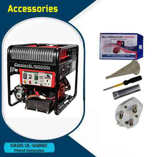5.5 KVA Smart Portable  Digital Inverter Generator, Oasis UL-6500i, Recoil Start 